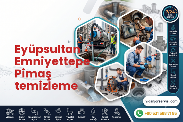Eyüpsultan Emniyettepe Pimaş temizleme