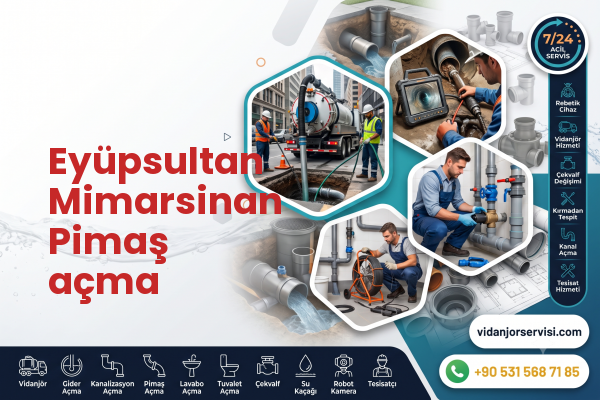 Eyüpsultan Mimarsinan Pimaş açma