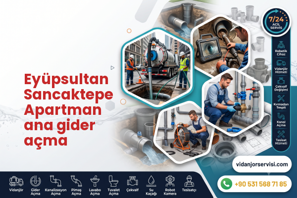 Eyüpsultan Sancaktepe Apartman ana gider açma