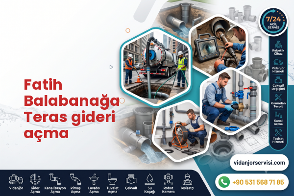 Fatih Balabanağa Teras gideri açma