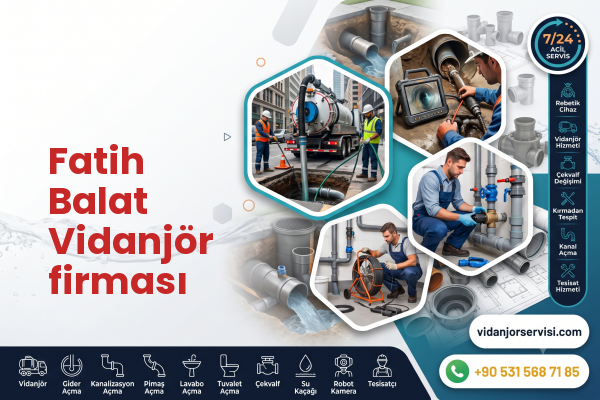 Fatih Balat Vidanjör firması