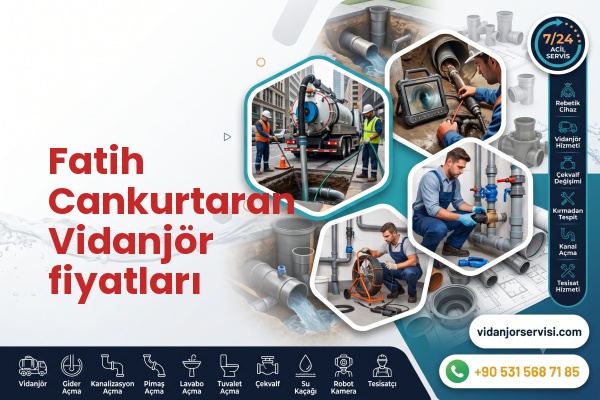 Fatih Cankurtaran Vidanjör fiyatları