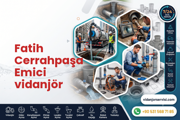 Fatih Cerrahpaşa Emici vidanjör