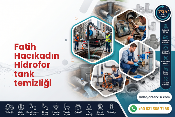 Fatih Hacıkadın Hidrofor tank temizliği