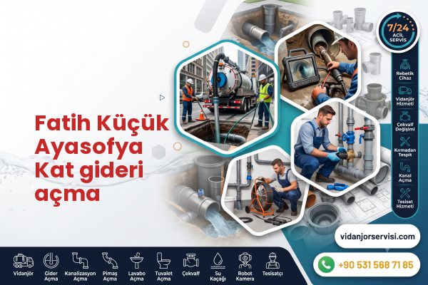 Fatih Küçük Ayasofya Kat gideri açma