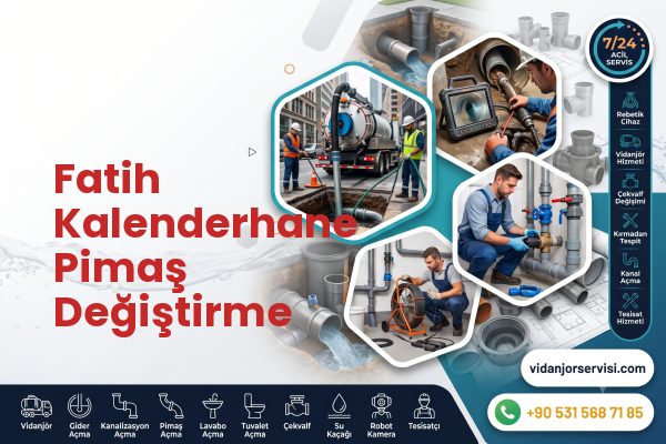 Fatih Kalenderhane Pimaş Değiştirme