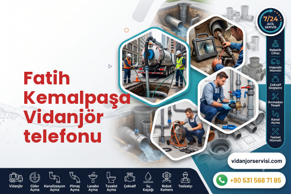 Fatih Kemalpaşa Vidanjör telefonu