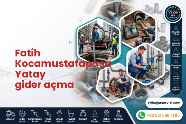 Fatih Kocamustafapaşa Yatay gider açma