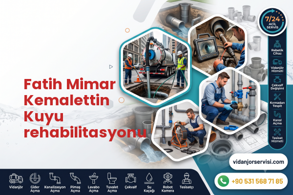 Fatih Mimar Kemalettin Kuyu rehabilitasyonu