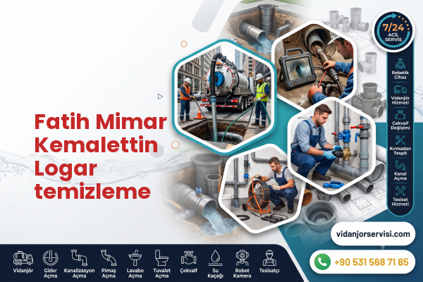 Fatih Mimar Kemalettin Logar temizleme