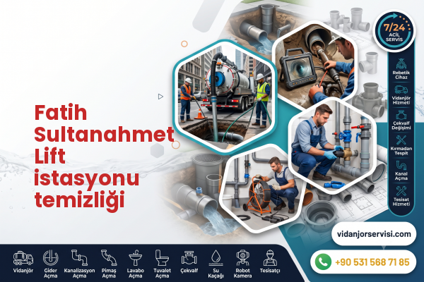 Fatih Sultanahmet Lift istasyonu temizliği