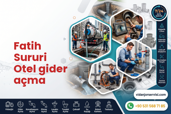 Fatih Sururi Otel gider açma