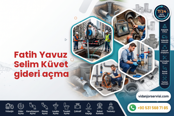 Fatih Yavuz Selim Küvet gideri açma