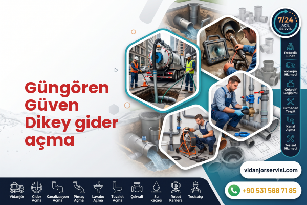 Güngören Güven Dikey gider açma
