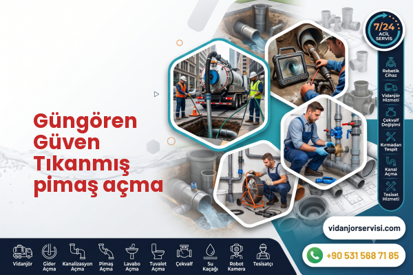 Güngören Güven Tıkanmış pimaş açma