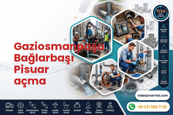 Gaziosmanpaşa Bağlarbaşı Pisuar açma