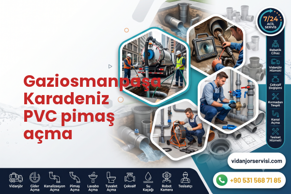 Gaziosmanpaşa Karadeniz PVC pimaş açma