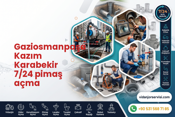 Gaziosmanpaşa Kazım Karabekir 7/24 pimaş açma