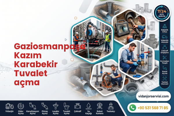 Gaziosmanpaşa Kazım Karabekir Tuvalet açma