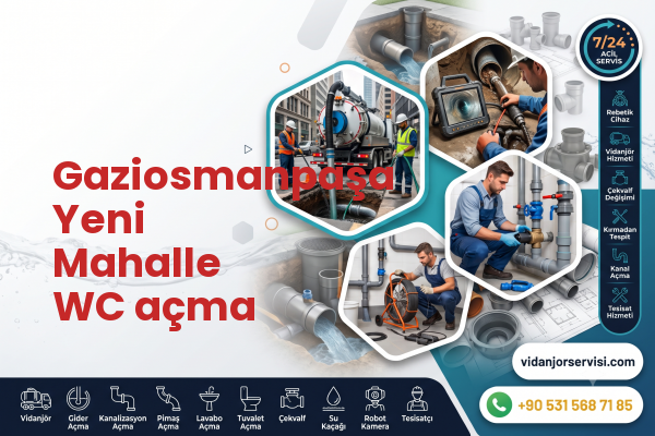 Gaziosmanpaşa Yeni Mahalle WC açma