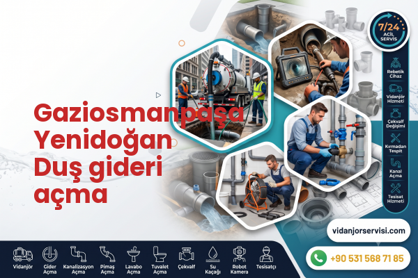 Gaziosmanpaşa Yenidoğan Duş gideri açma