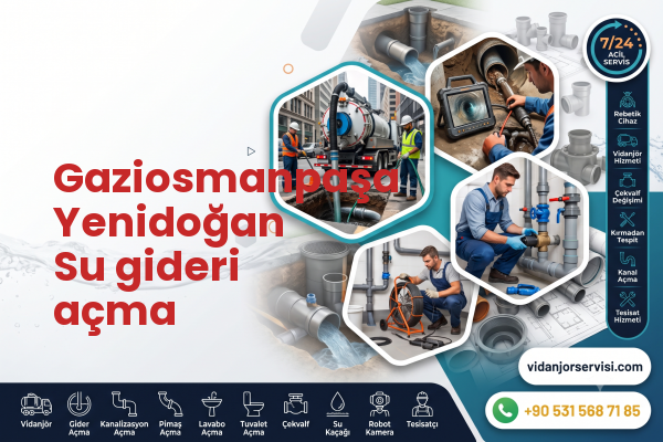 Gaziosmanpaşa Yenidoğan Su gideri açma