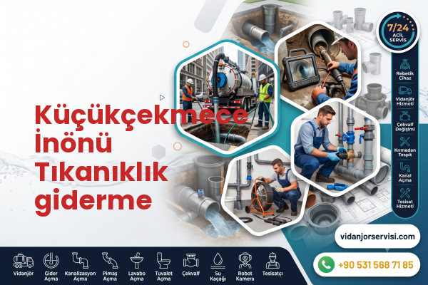 Küçükçekmece İnönü Tıkanıklık giderme