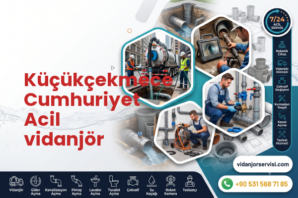 Küçükçekmece Cumhuriyet Acil vidanjör