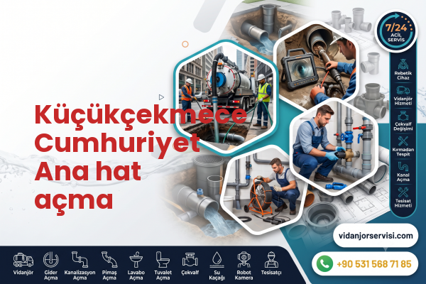 Küçükçekmece Cumhuriyet Ana hat açma