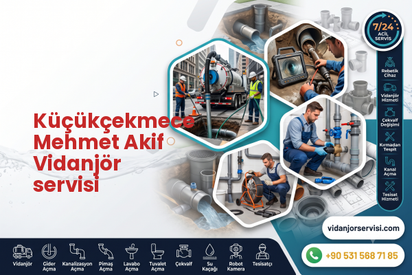 Küçükçekmece Mehmet Akif Vidanjör servisi