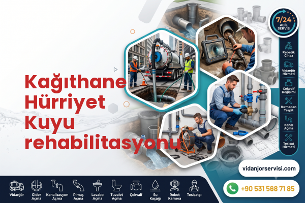 Kağıthane Hürriyet Kuyu rehabilitasyonu