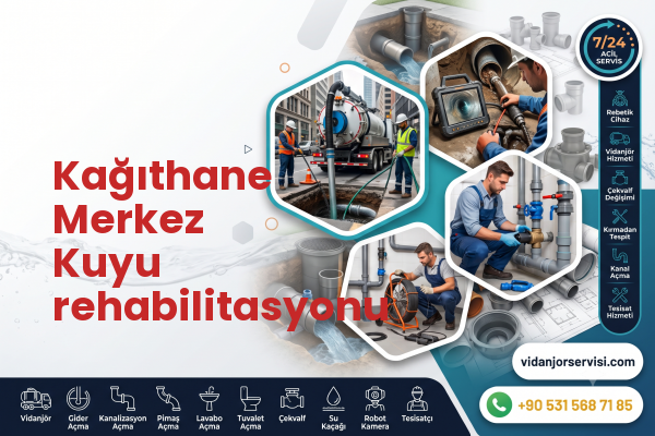 Kağıthane Merkez Kuyu rehabilitasyonu
