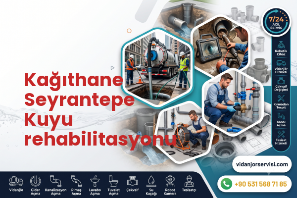 Kağıthane Seyrantepe Kuyu rehabilitasyonu
