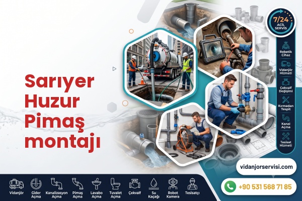 Sarıyer Huzur Pimaş montajı