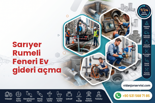 Sarıyer Rumeli Feneri Ev gideri açma