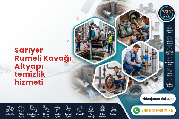 Sarıyer Rumeli Kavağı Altyapı temizlik hizmeti