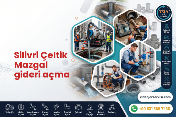 Silivri Çeltik Mazgal gideri açma
