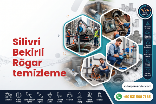 Silivri Bekirli Rögar temizleme