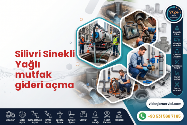 Silivri Sinekli Yağlı mutfak gideri açma