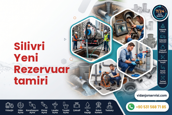 Silivri Yeni Rezervuar tamiri