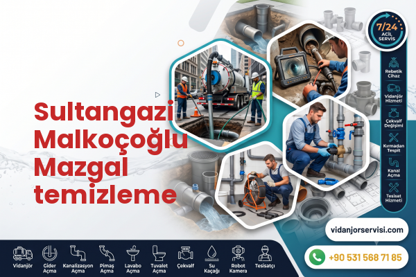 Sultangazi Malkoçoğlu Mazgal temizleme