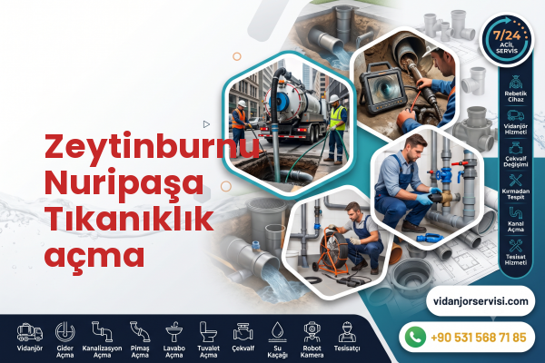 Zeytinburnu Nuripaşa Tıkanıklık açma